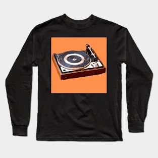 Record Player! Feel the Music!!!! Long Sleeve T-Shirt